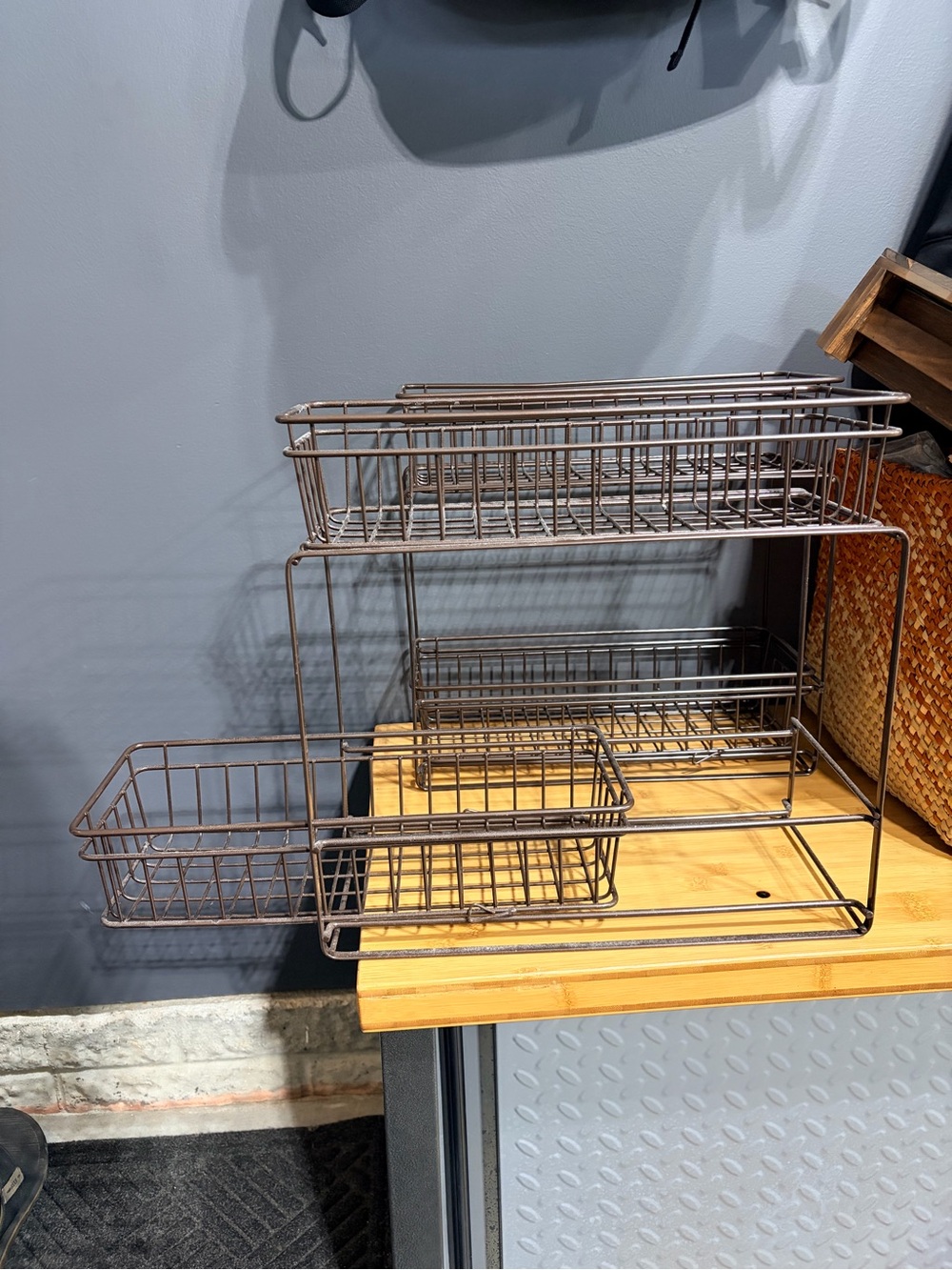 Two-Tier Metal Wire Racks - Picture 2 of 2